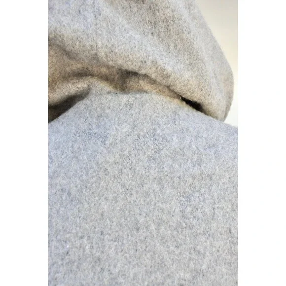 REVERSIBLE Hooded Poncho - Wool Cloak Cape - Woodland - Reversible Cape OS - Picture 9 of 10